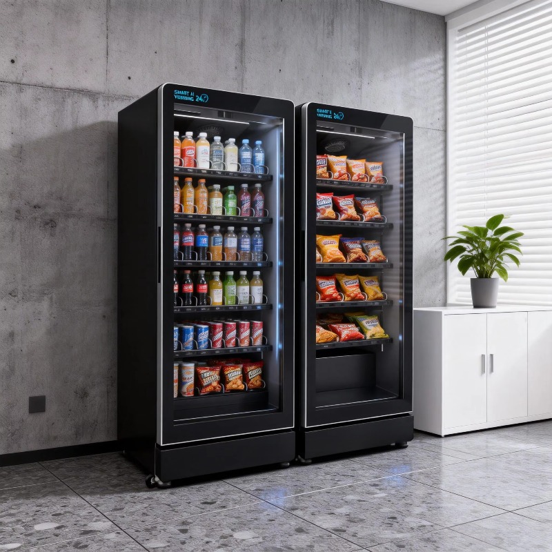 스마트 AI 콤보 자판기 디지털 키오스크 (음료, 스낵 - Open Vending Machine 리뷰 및 가격